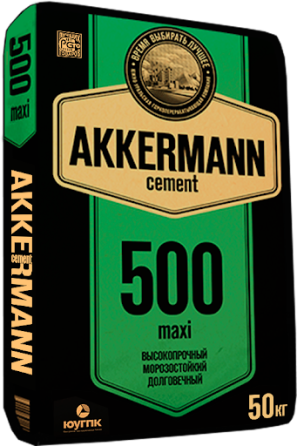 Цемент Akkermann М500 , 50 кг 